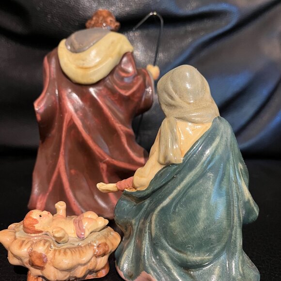Vintage Holy family set of 3 - Picture 3 of 5